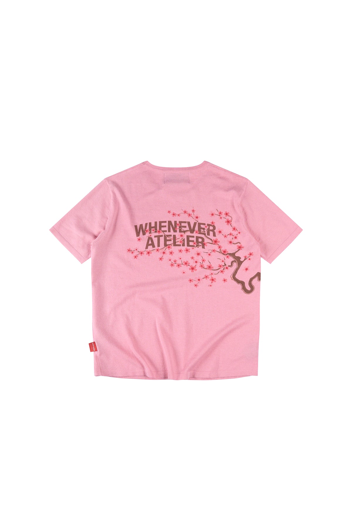 PINK “WHENEVER” SAKURA LOGO