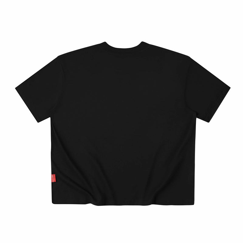 BLACK “WHENEVER” SIGNATURE SCRIPT T-SHIRT 