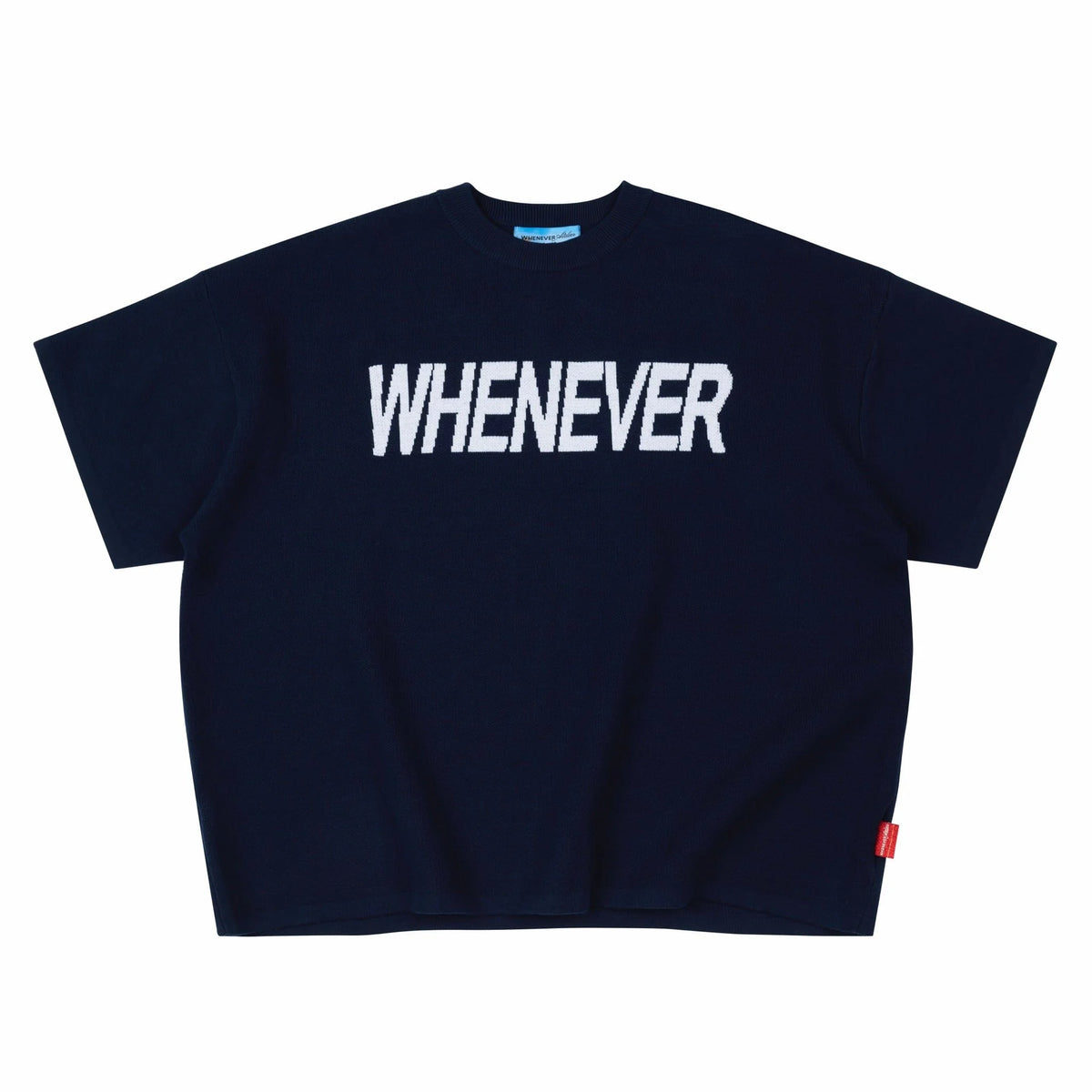 NAVY “ WHENEVER “ SIGNATURE KNIT