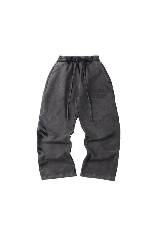 VINTAGE GREY "WHENEVER" ATELIER WASHED SWEATPANTS