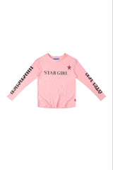 PINK  “WHENEVER” STAR GIRL LONG SLEEVE 