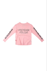 PINK  “WHENEVER” STAR GIRL LONG SLEEVE 