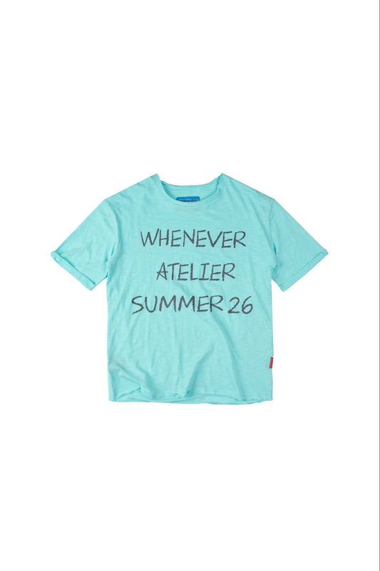 TIFFANY BLUE “WHENEVER” SUMMER 26 T-SHIRT