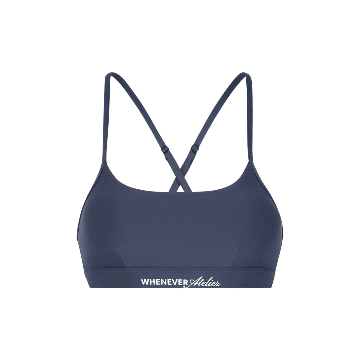 NAVY WHENEVER BASIC RACERBACK BRA