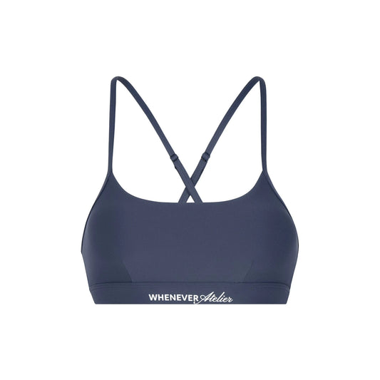 NAVY WHENEVER BASIC RACERBACK BRA