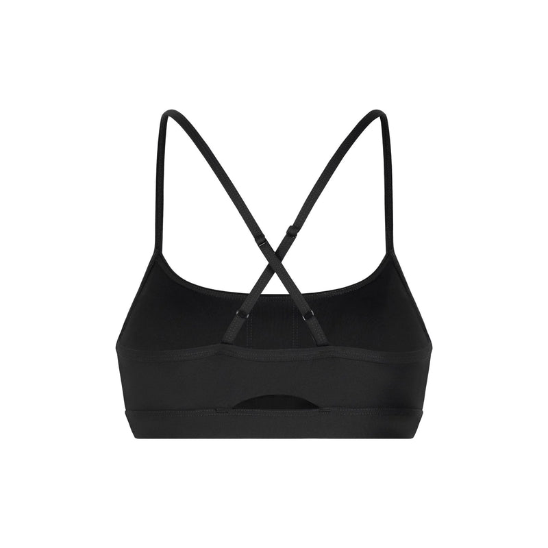 BLACK WHENEVER BASIC RACERBACK BRA