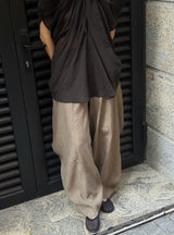 BLACK "CON SONG" BLOUSE