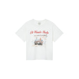 OWST SANTA MONICA SHORTSLEEVES TEE - WHITE