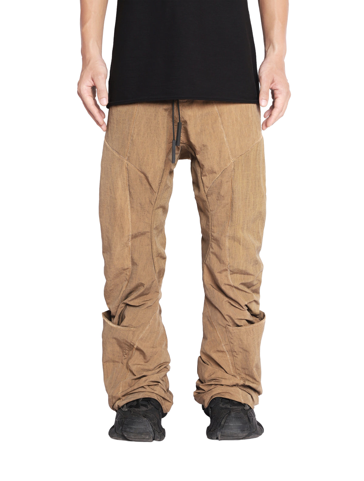 DROP CROTCH POCKET PANTS