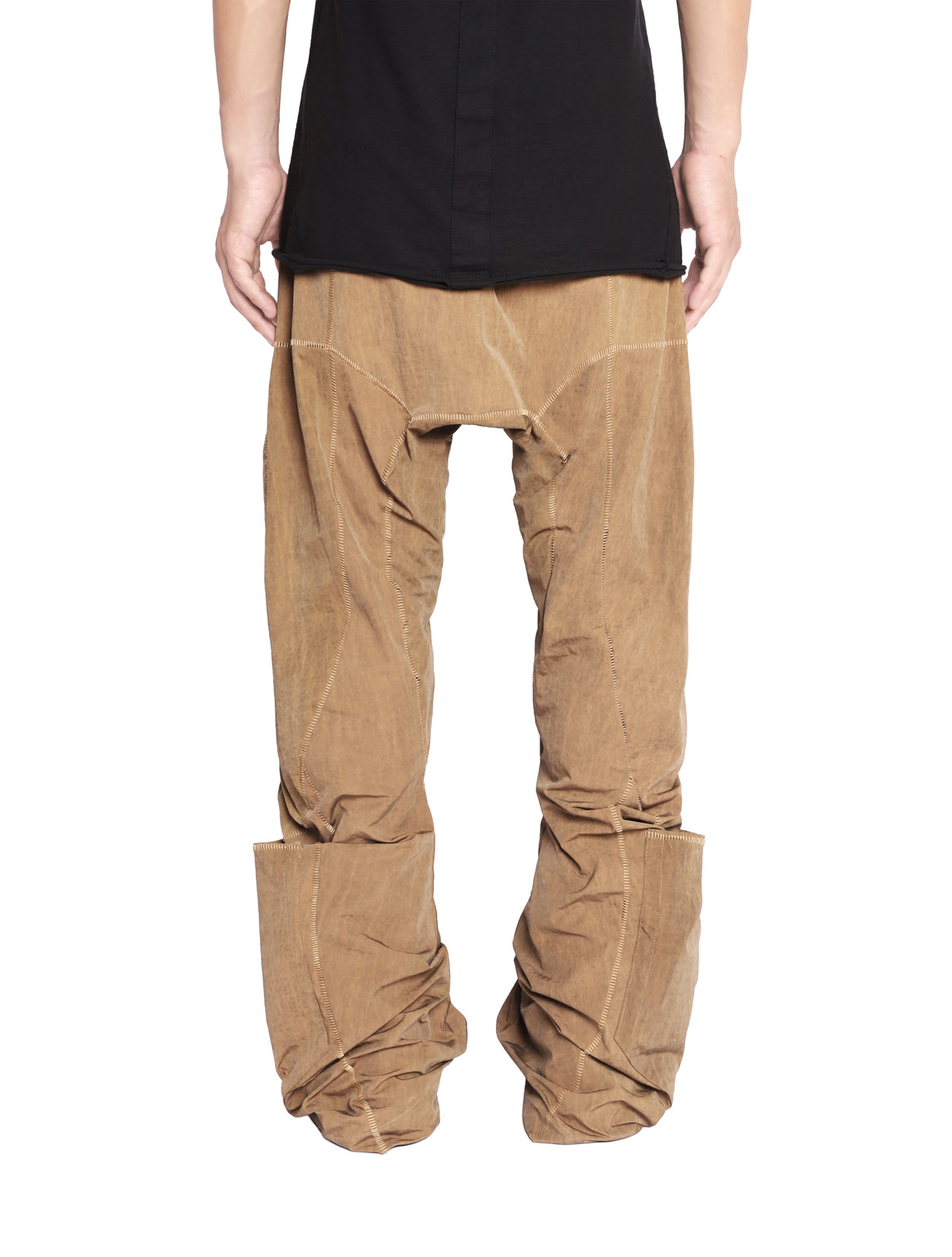 DROP CROTCH POCKET PANTS