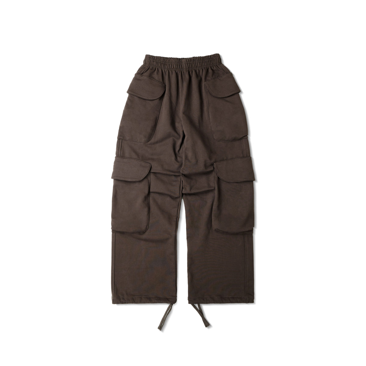 BIG POCKET SWEATPANTS/ BROWN