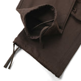 BIG POCKET SWEATPANTS/ BROWN