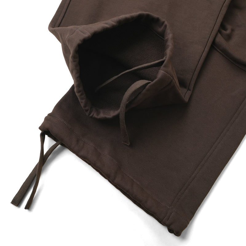 BIG POCKET SWEATPANTS/ BROWN