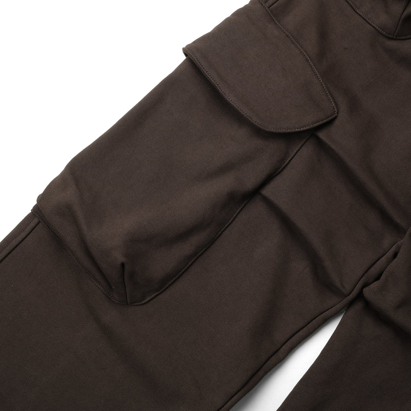 BIG POCKET SWEATPANTS/ BROWN
