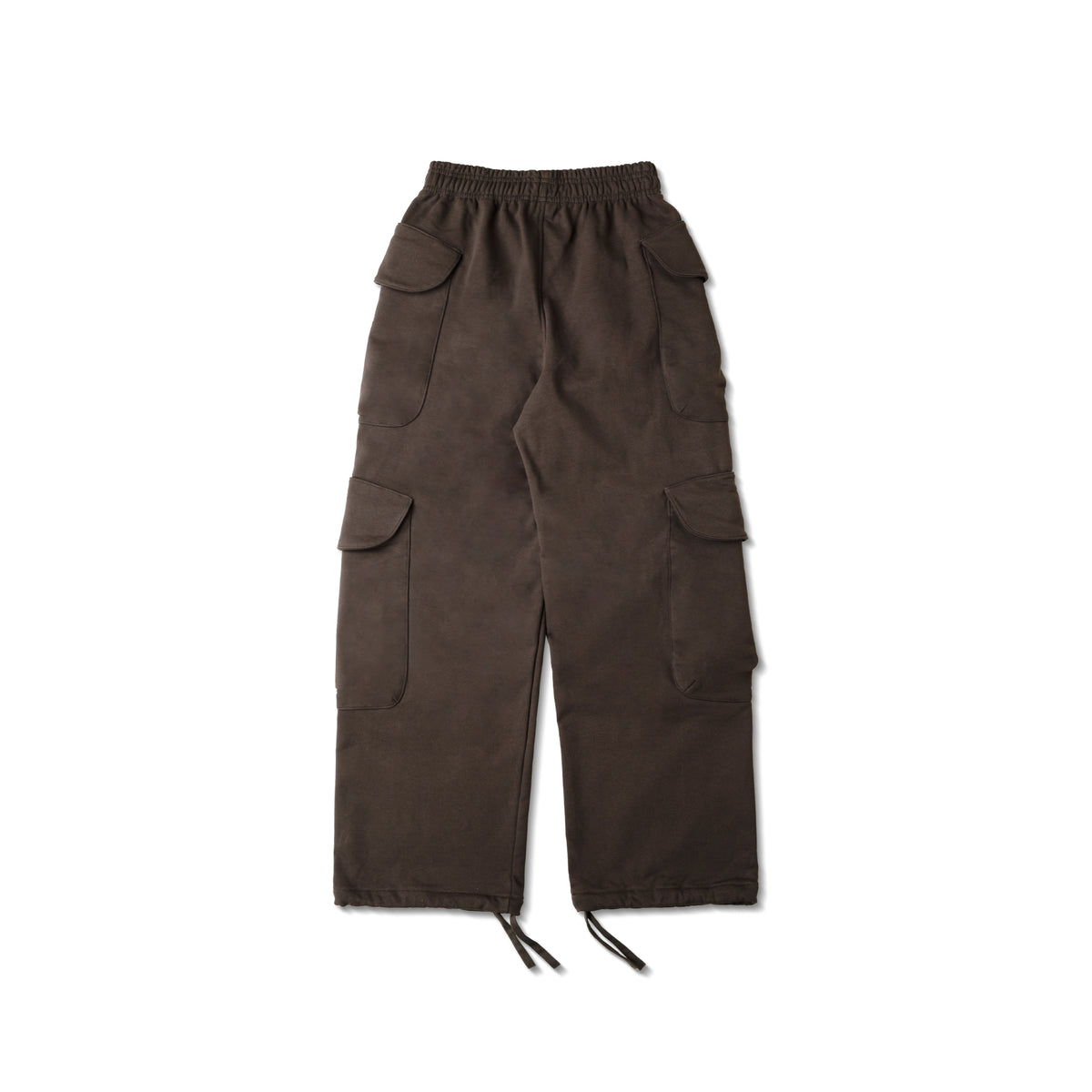 BIG POCKET SWEATPANTS/ BROWN