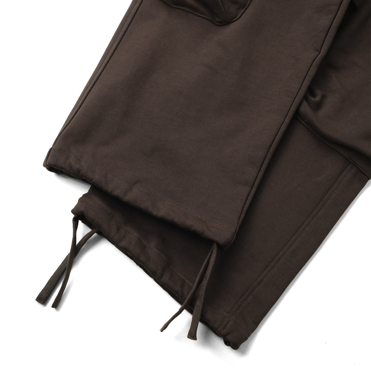 BIG POCKET SWEATPANTS/ BROWN