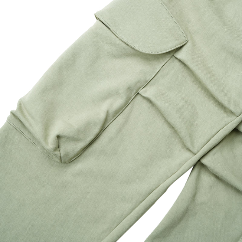 BIG POCKET SWEATPANTS/ LIGHT GREEN