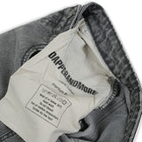 WASHED DENIM SHORTS/ GREY