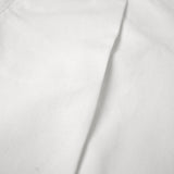 RAW DENIM JORT PLEAT / WHITE