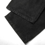 BIG POCKET CARGO PANTS WASHED/ BLACK