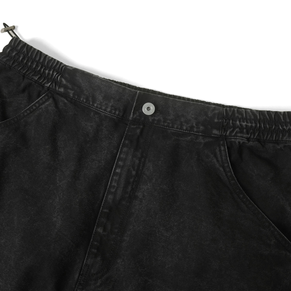 BIG POCKET CARGO PANTS WASHED/ BLACK