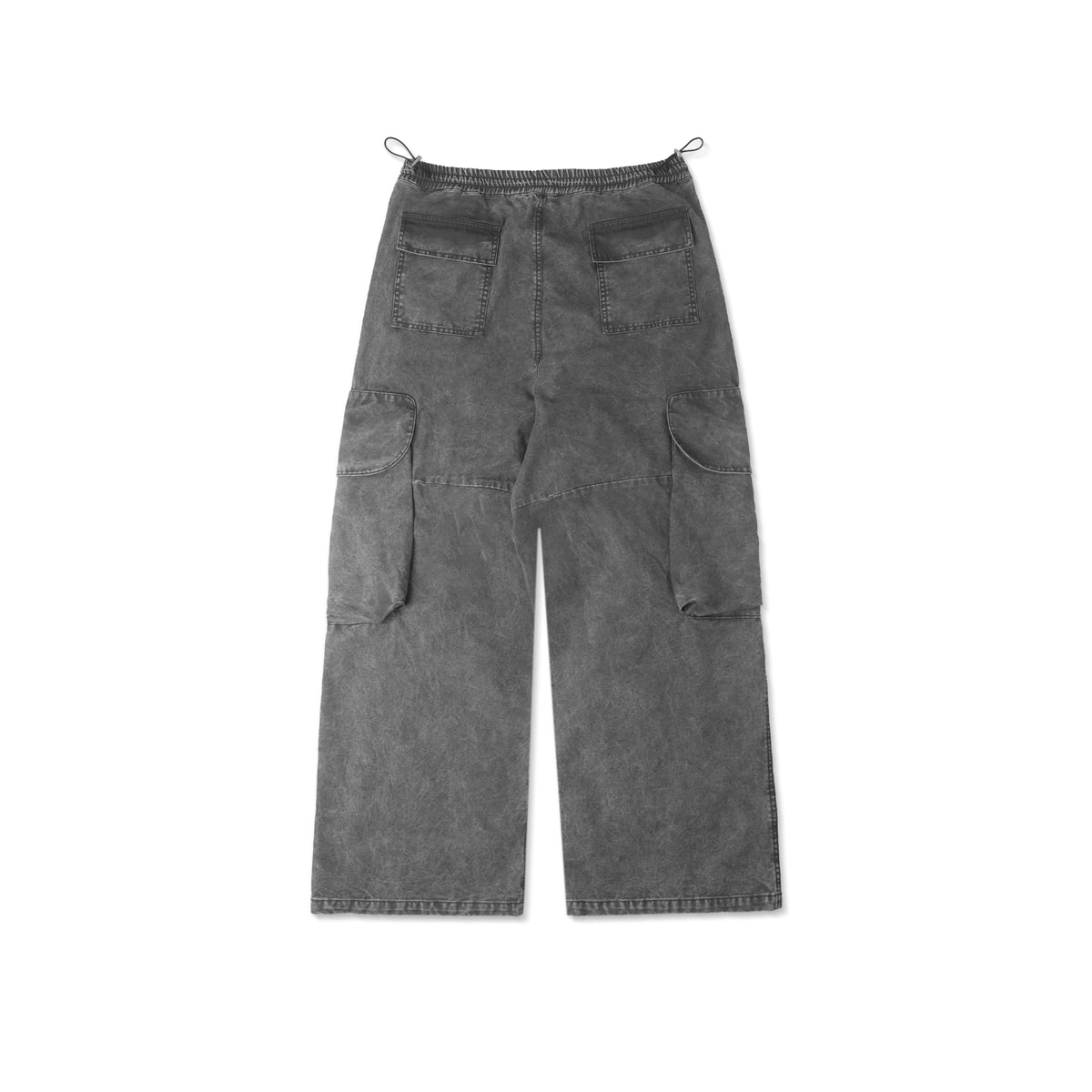 BIG POCKET CARGO PANTS WASHED/ GREY