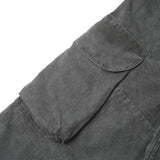 BIG POCKET CARGO PANTS WASHED/ GREY
