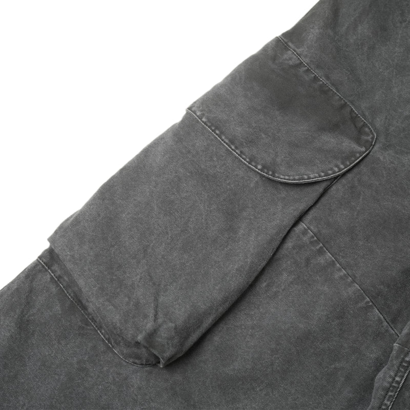 BIG POCKET CARGO PANTS WASHED/ GREY