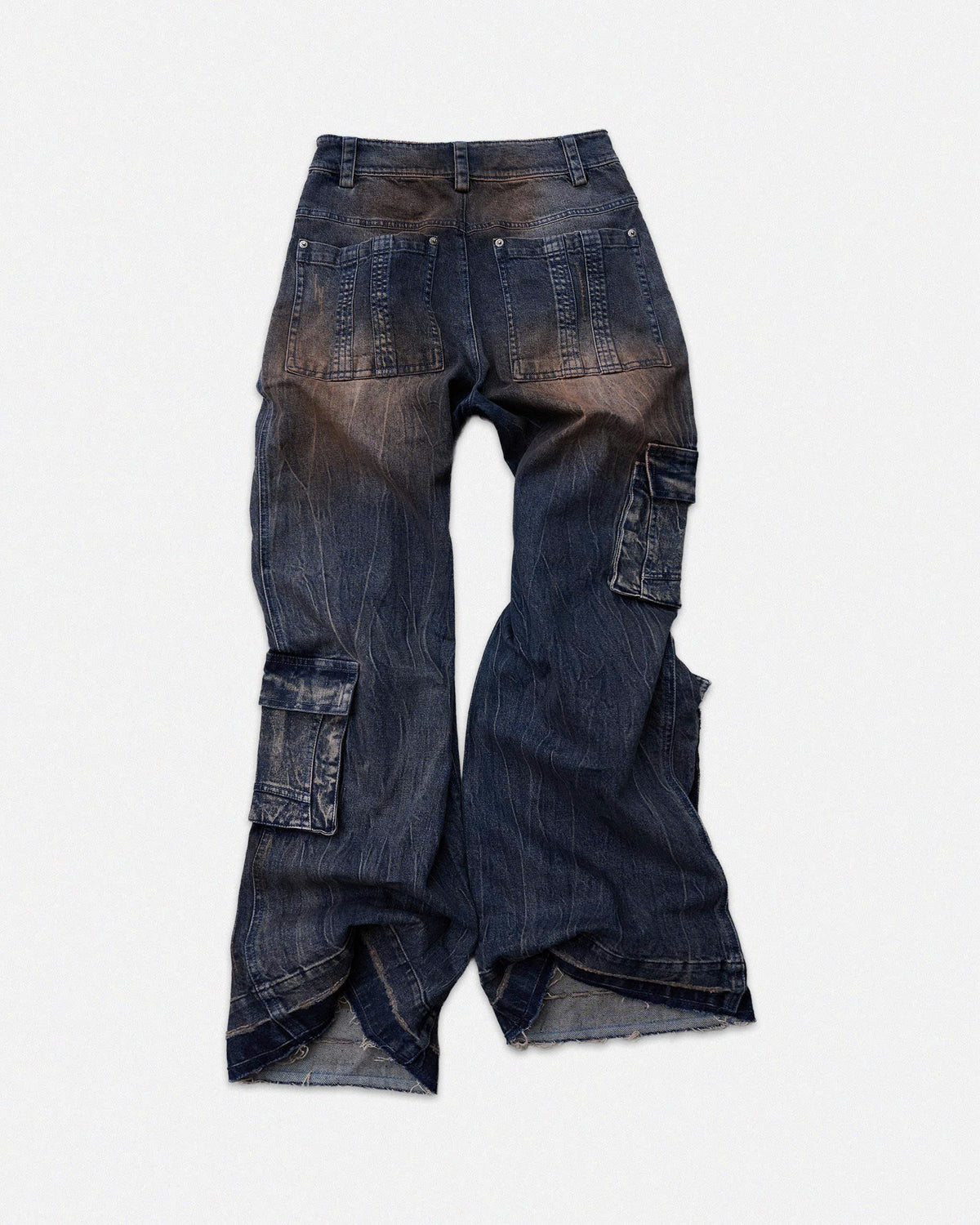 CARGO DENIM PANTS