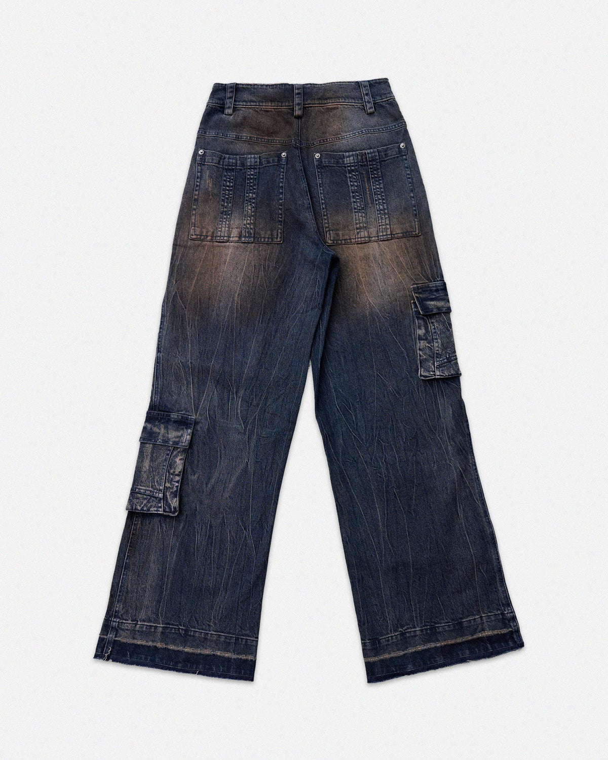 CARGO DENIM PANTS