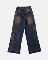 CARGO DENIM PANTS