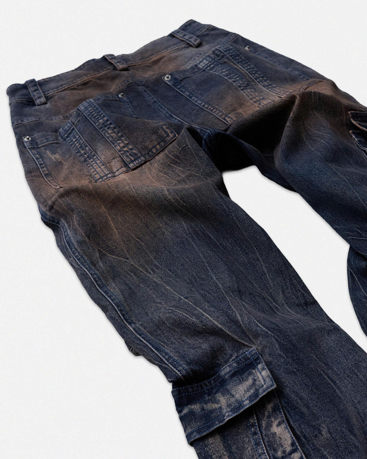 CARGO DENIM PANTS
