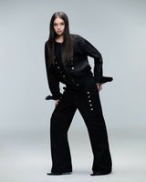 CREST DENIM PANTS