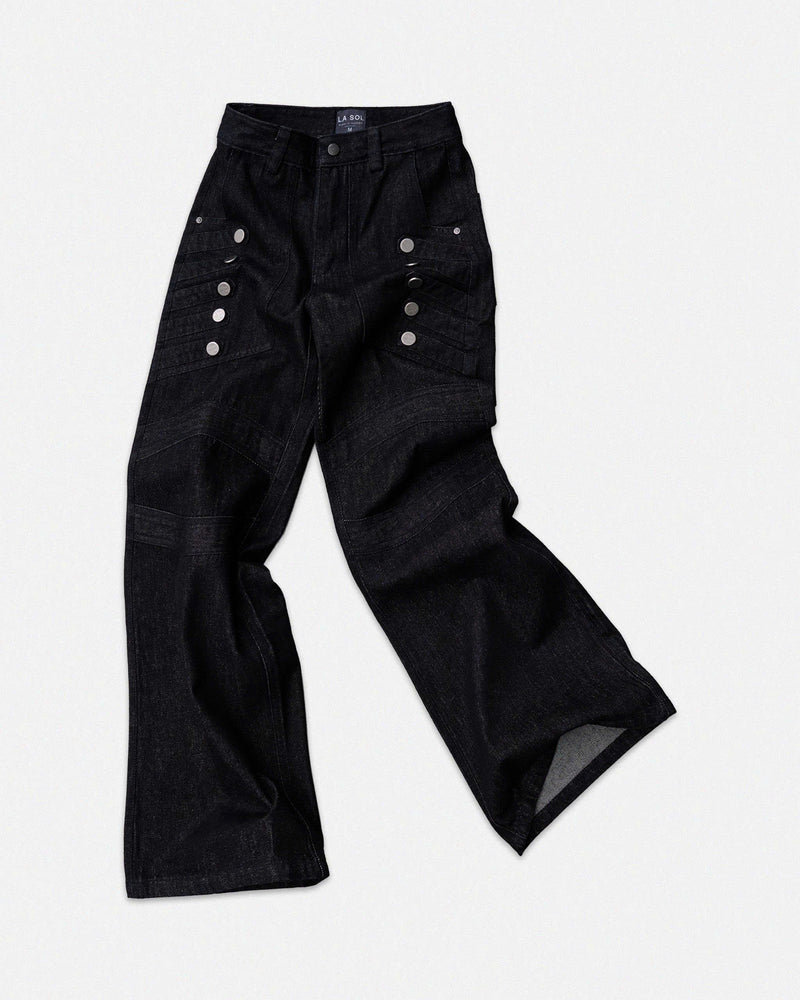 CREST DENIM PANTS