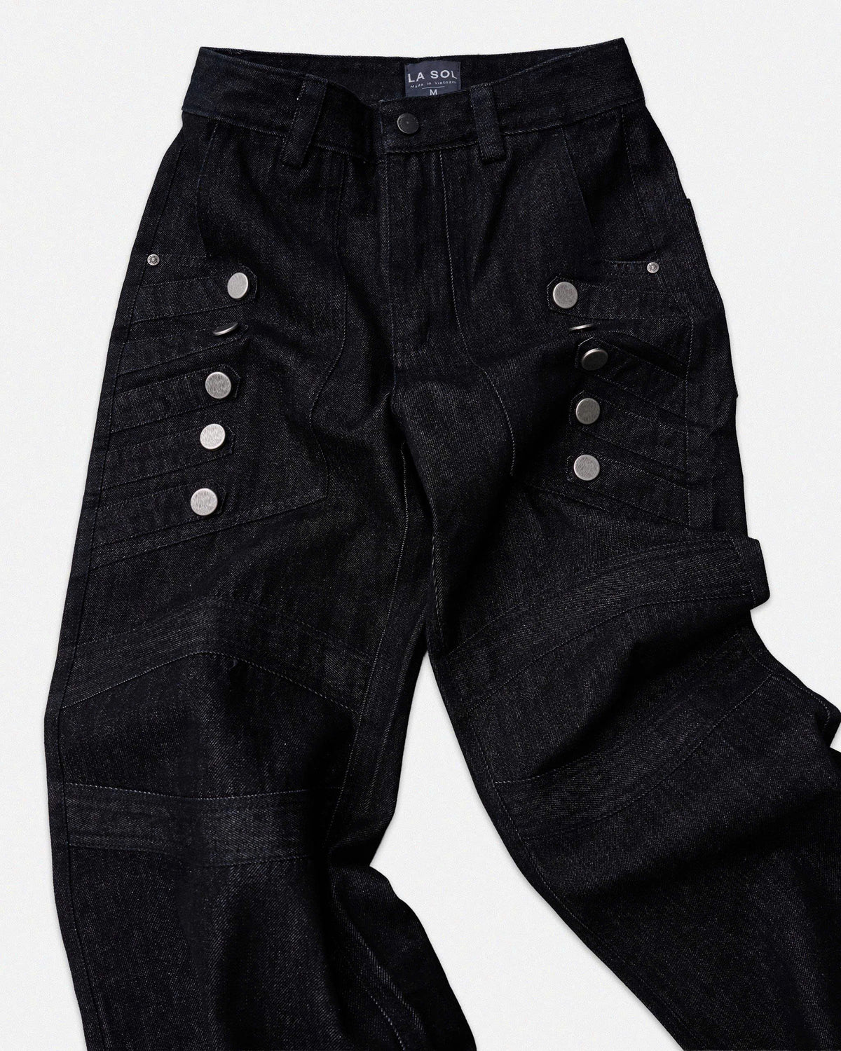 CREST DENIM PANTS