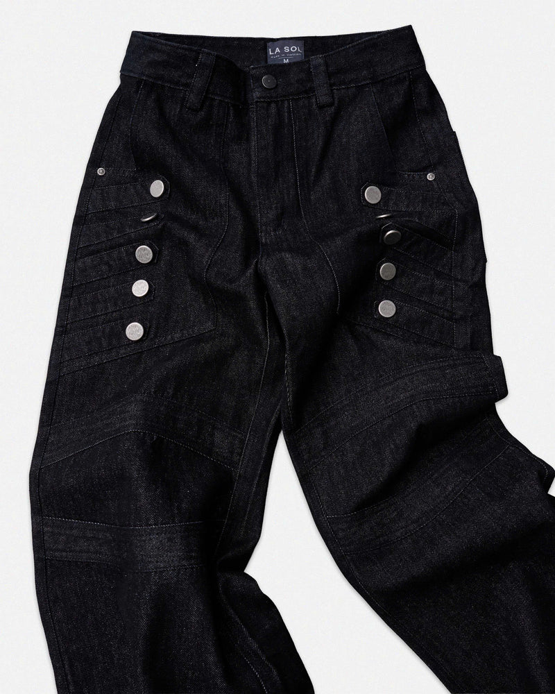 CREST DENIM PANTS