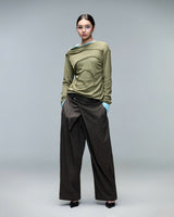 TENDER TOUCH SHIRT ( YOUNG RICE GREEN)