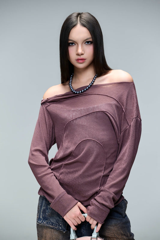 TENDER TOUCH SHIRT ( PURPLE DAWN )