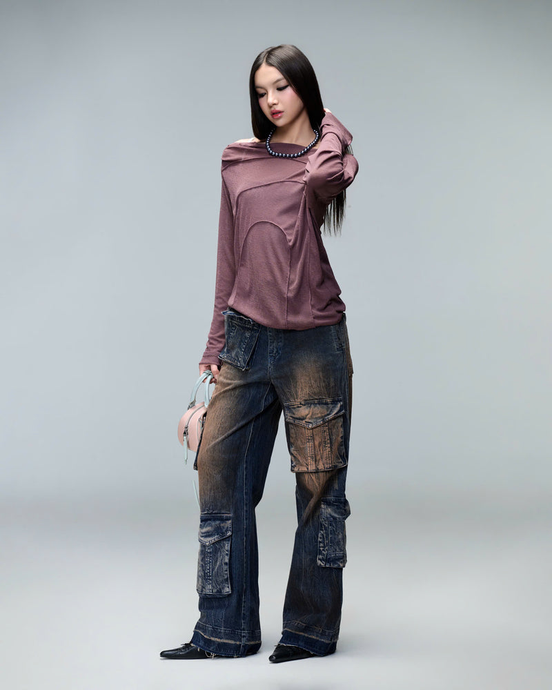 TENDER TOUCH SHIRT ( PURPLE DAWN )