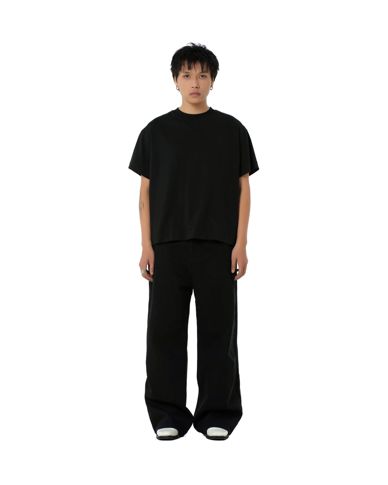 BOXY T-SHIRT/ BLACK