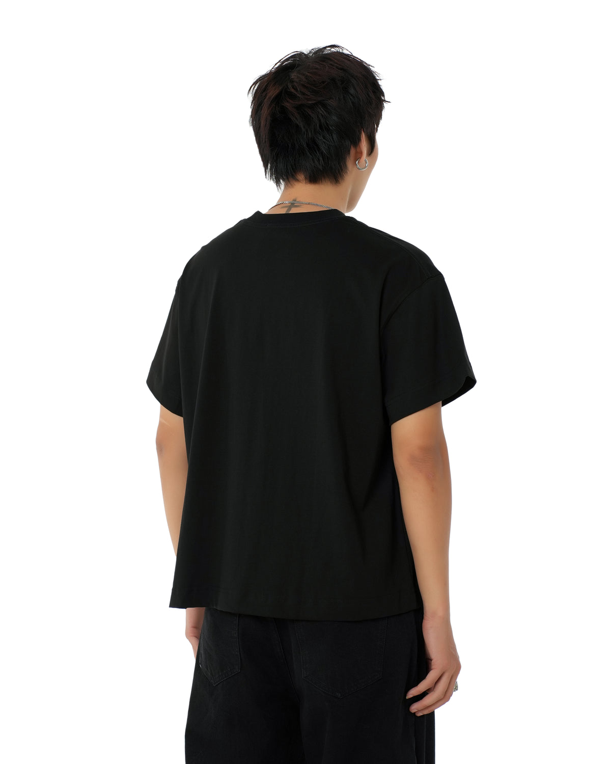 BOXY T-SHIRT/ BLACK