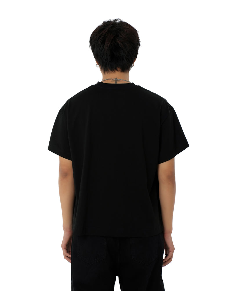 BOXY T-SHIRT/ BLACK