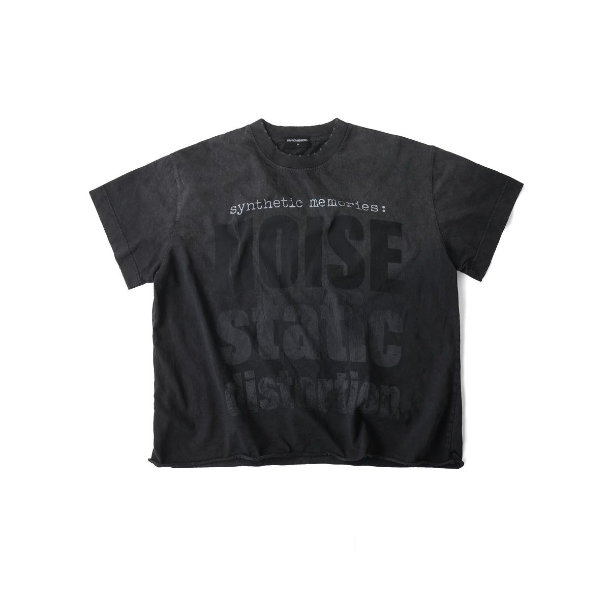 SYNTHETIC MEMORIES T-SHIRT/ BLACK