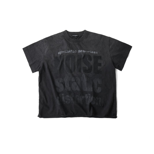 SYNTHETIC MEMORIES T-SHIRT/ BLACK