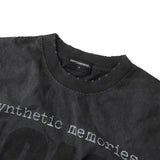 SYNTHETIC MEMORIES T-SHIRT/ BLACK