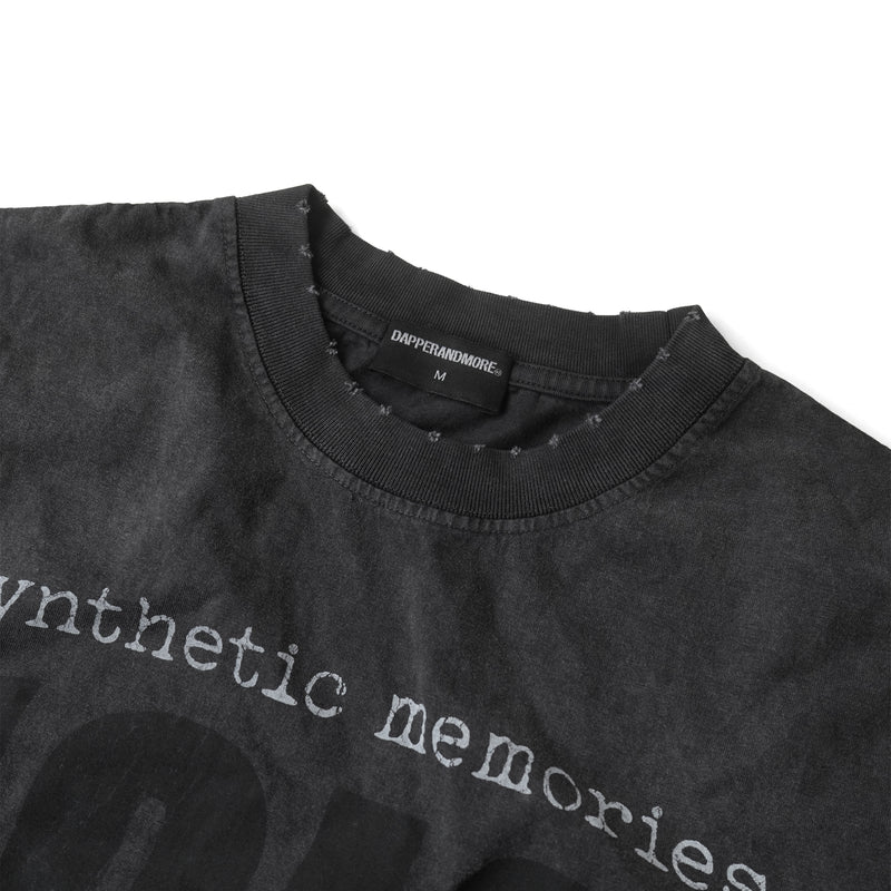 SYNTHETIC MEMORIES T-SHIRT/ BLACK