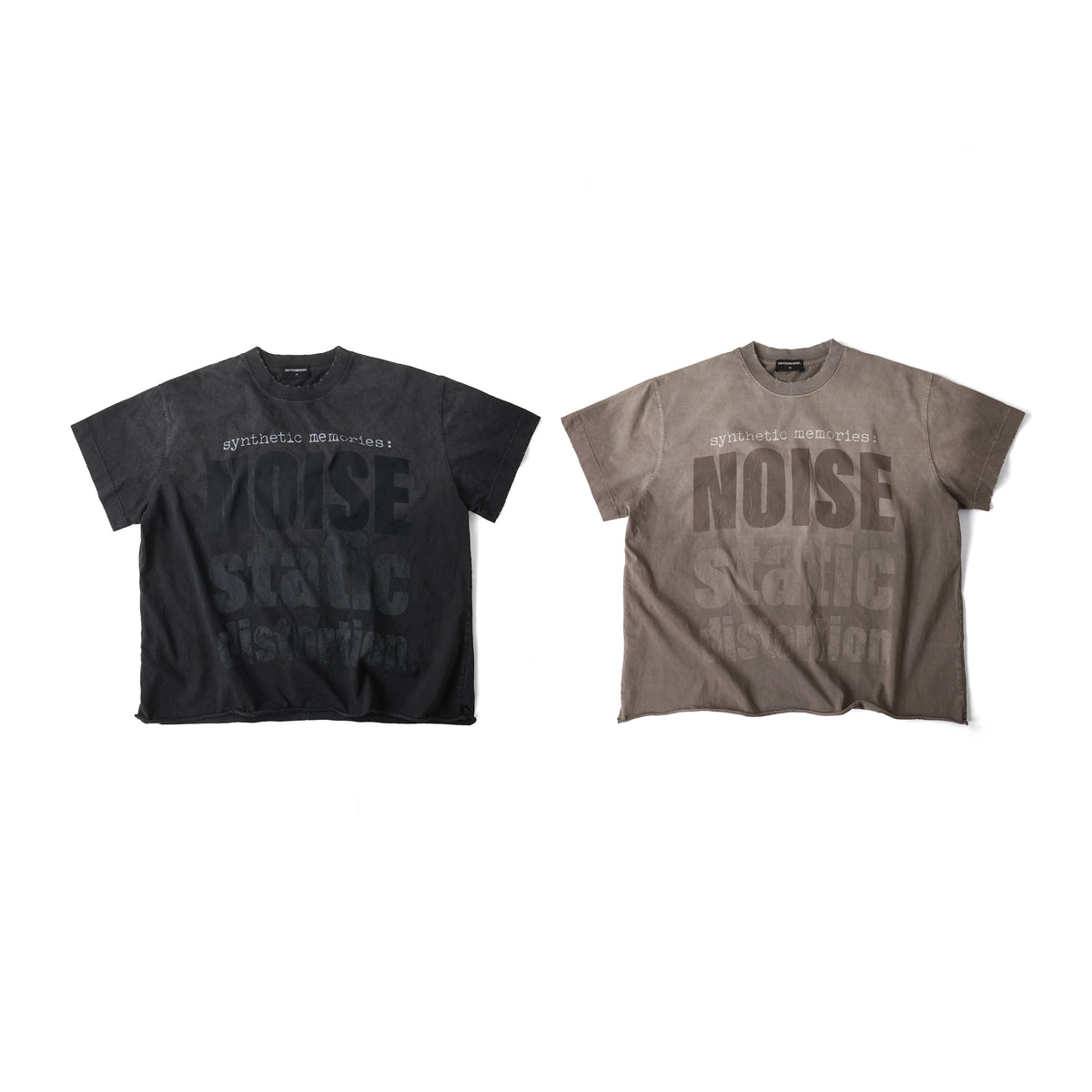 SYNTHETIC MEMORIES T-SHIRT/ BLACK