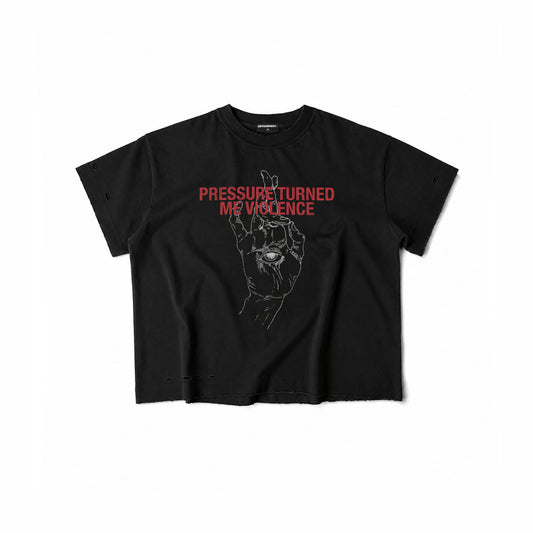 INHERITED VIOLENCE T-SHIRT/ BLACK
