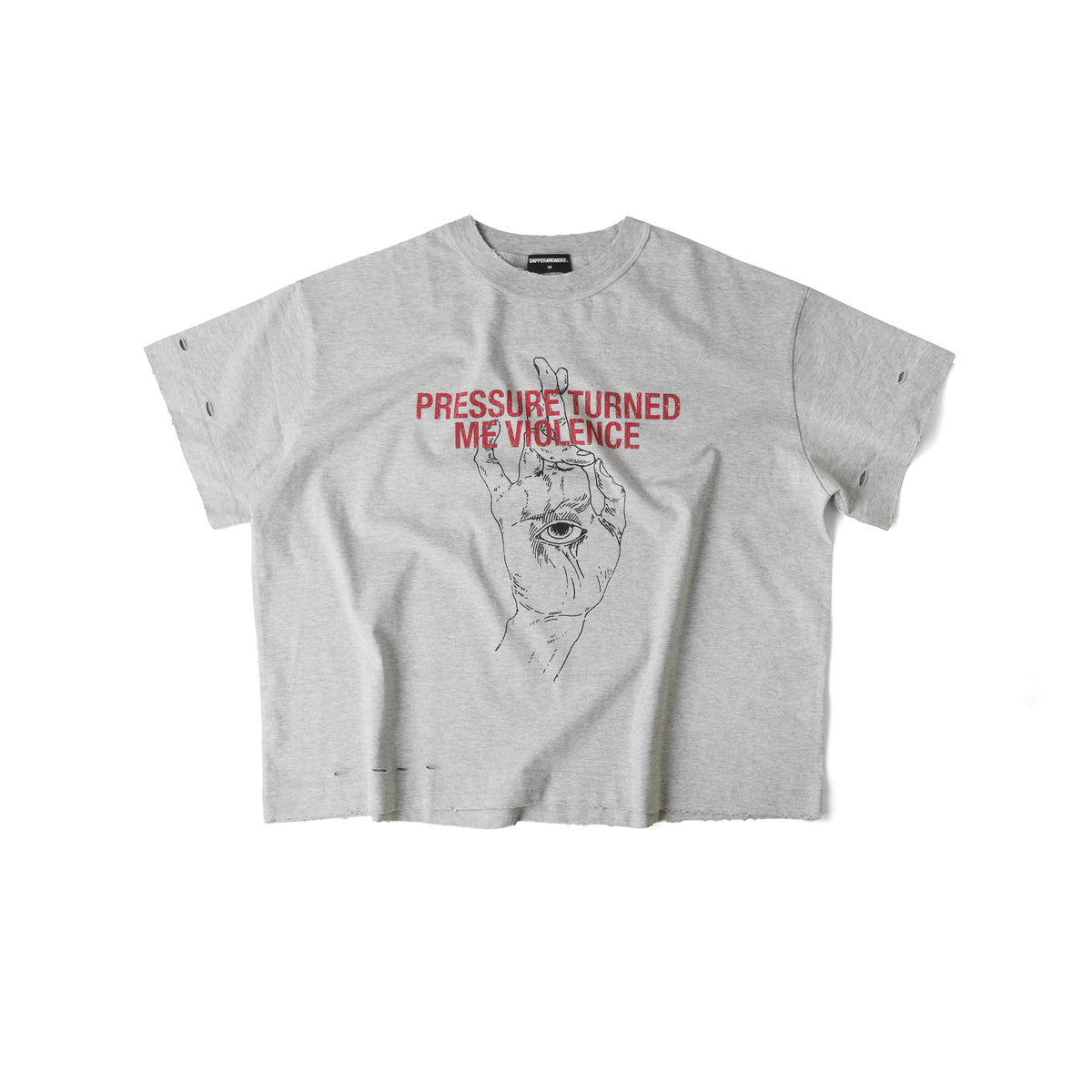 INHERITED VIOLENCE T-SHIRT/ PEPPER GREY