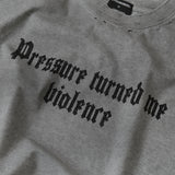 VIOLENCE STUDIES T-SHIRT/ GREY